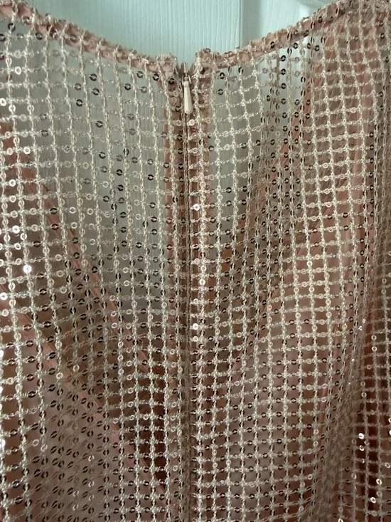 NBD x Naven Peach Blush Nicole Mini Dress Size Medium - Picture 4 of 7